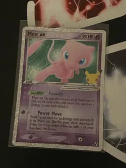 Pokemon TCG Mew EX Celebrations Classic Collection Holo Ultra Rare Card 88/92 - Image 2