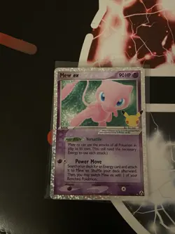 Pokemon TCG Mew EX Celebrations Classic Collection Holo Ultra Rare Card 88/92 - Image 5