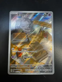 Espurr Illustration Rare Pokemon Perfect Order Card 095/088 - Image 3