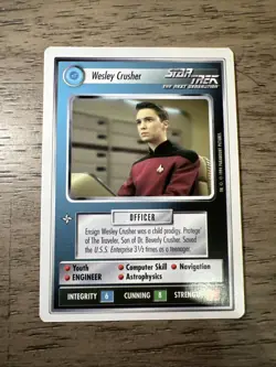 1994 Star Trek TNG CCG White Border Card Lot Premiere Alpha W/ Rares Mint+ - Image 2