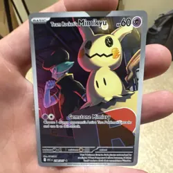 Pokemon Team Rocket's Mimikyu Card 238/217 ASC Regular Basic 2023 - Image 2