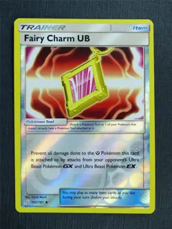 Fairy Charm UB 142/181 Reverse Holo - Pokemon Cards #5OA - Image 1
