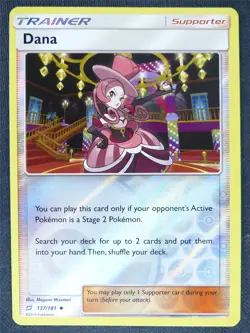 Dana 137/181 Reverse Holo - Pokemon Cards #EL - Image 1