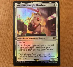 Stiltzkin, Moogle Merchant [Prerelease] R 0034, LP Promo, MTG Final Fantasy IX - Image 1