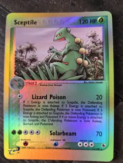 Vintage Sceptile 11/109 Reverse Holo Foil Ruby Sapphire Pokemon Card - Image 1