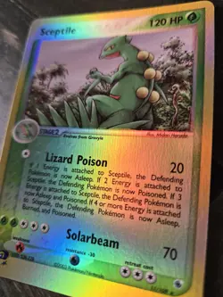 Vintage Sceptile 11/109 Reverse Holo Foil Ruby Sapphire Pokemon Card - Image 2