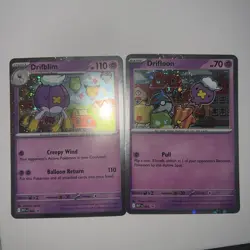 Drifloon 005 Drifblim 006 Black Star Promo 2025 Mega Evolution Pokemon Card TCG - Image 1