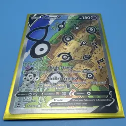 Pokemon TCG English Card Silver Tempest Unown V Alt Art 177/195 - Image 1