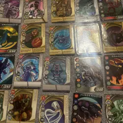 Lot Of 86 Bakugan Battle Brawlers Cards, Metal/Magnetic, Used Condition - Image 3