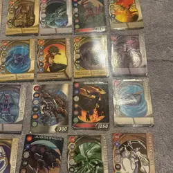 Lot Of 86 Bakugan Battle Brawlers Cards, Metal/Magnetic, Used Condition - Image 4