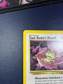 Pokemon Card: TEAM ROCKET'S MEOWTH Black Star Promo 18/53 HP - Image 2