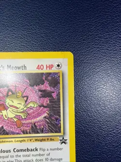 Pokemon Card: TEAM ROCKET'S MEOWTH Black Star Promo 18/53 HP - Image 3