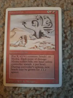 MTG Magic the Gathering 1x Rock Hydra - Revised Edition LP - Image 1