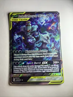 Dusknoir & Marowak GX Tag Team Holo ART Full Art This Is NOT A Pokemon Game Card - Image 1