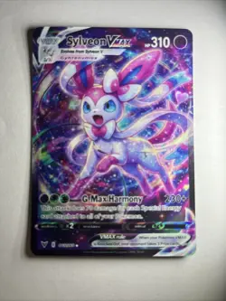 Sylveon VMAX Holo ART Full Art This Is NOT A Pokemon Game Card - Image 1