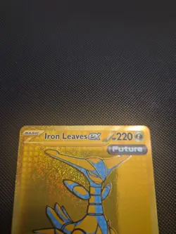 Iron Leaves EX Gold Prismatic Evolutions Holo Card 176/131 SV - Image 3