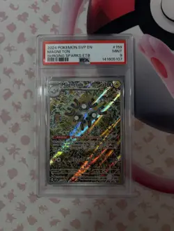 PSA 9 Magneton 159 Sv: Scarlet & Violet Promo Cards Holo - Image 1