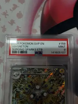PSA 9 Magneton 159 Sv: Scarlet & Violet Promo Cards Holo - Image 2
