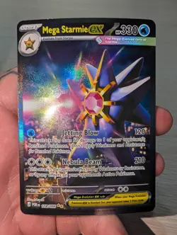 Mega Starmie ex 118/088 SIR Perfect Order Special Illustration Rare Pokemon Card - Image 1