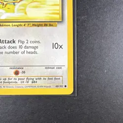 Pokemon Doduo Base Set 48/102 Common Regular 50 HP Basic Card - Image 4