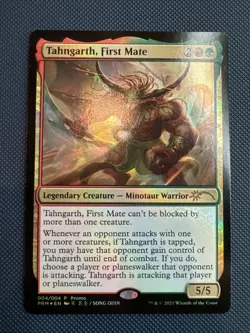 MTG Tahngarth, First Mate - Unique and Miscellaneous Promos (UMP) NM Foil - Image 1