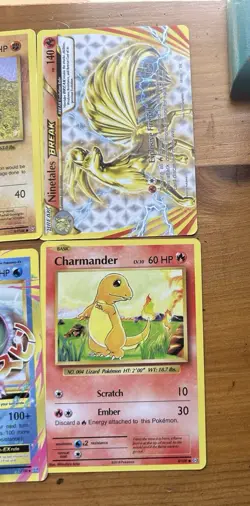 Pokemon TCG XY Evolutions 10-Card Lot Flareon EX Mewtwo Nidoking Holo BREAK - Image 5