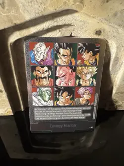Energy Marker E-89 (Silver) Manga Booster 02 Dragonball Card NM - Image 1