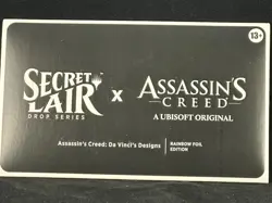 MTG Secret Lair Assassin's Creed Da Vinci's Designs NEW & SEALED FOIL O189 - Image 1