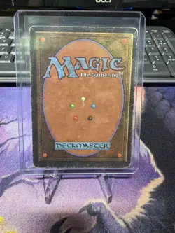 Magic The Gathering MTG Volcanic Island Revised Edition Moderately Played - Image 2