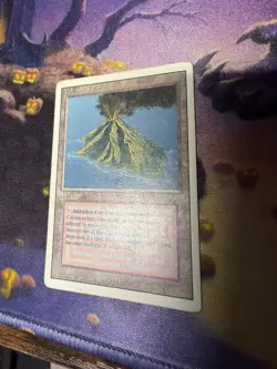 Magic The Gathering MTG Volcanic Island Revised Edition Moderately Played - Image 5
