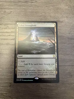 Magic the Gathering MTG Cabal Stronghold FOIL Near Mint - Image 2