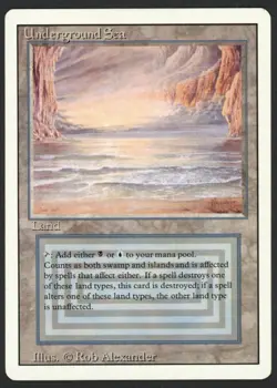 ***Underground Sea*** MTG Revised Magic Kid Icarus - Image 1