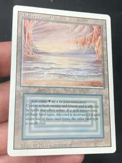 ***Underground Sea*** MTG Revised Magic Kid Icarus - Image 3