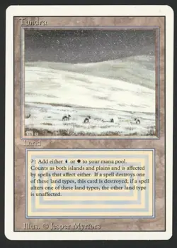 ***Tundra*** MTG Revised Magic Kid Icarus - Image 1