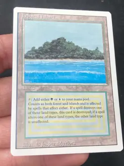***Tropical Island*** MTG Revised Magic Kid Icarus - Image 3