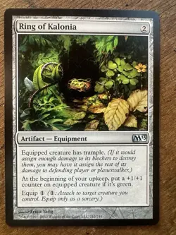 Ring of Kalonia - MTG Core Set 2013 - Artifact Uncommon - Image 1