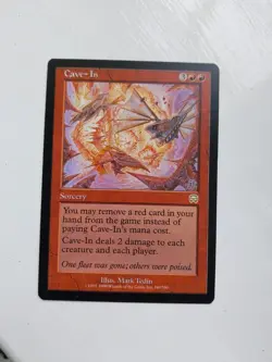 MTG [Magic the Gathering] Cave-In Mercadian Masques NM/M [Commander] [Premodern] - Image 1