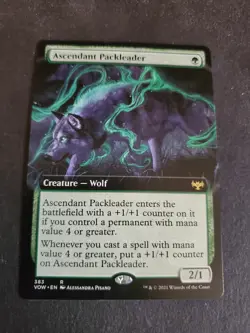 MTG Ascendant Packleader Extended Art VOW Innistrad Crimson Vow 383 Rare NM - Image 1