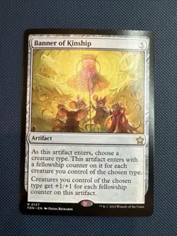 MTG Banner of Kinship - Foundations (FDN) NM - Image 1