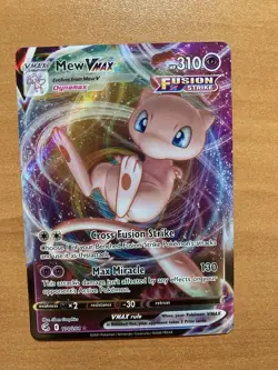 Pokemon Mew Vmax 114/264 Sword & Shield Ultra Rare Fusion Strike NM Fast Ship - Image 1