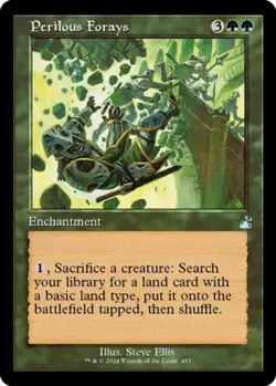 Perilous Forays - Near Mint MTG Ravnica Remastered - Image 1