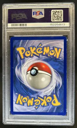 1999 Pokemon Unlimited Poliwrath Holo Rare #13/102 PSA 7 - Image 2