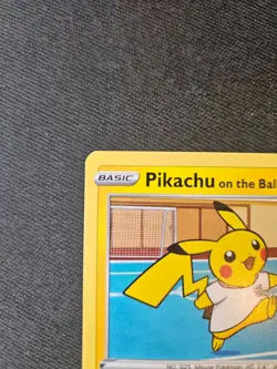 Pikachu on the Ball - (Pokemon Futsal) 001/005 Promo Pokemon - Image 2