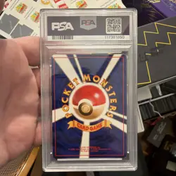 1996 POKEMON BASE SET JAPANESE #6 CHARIZARD-HOLO PSA 7 - Image 4