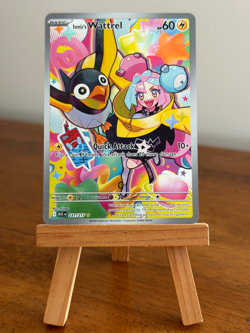 Pokemon Iono's Wattrel 231/217 Me: Ascended Heroes Illustration Rare Holo - Image 1