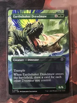 MTG Earthshaker Dreadmaw Borderless Lost Caverns of Ixalan LCI 0325 NM - Image 1