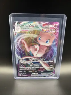 Pokemon Sword & Shield Fusion Strike - Mew VMAX 114/264 HOLO Ultra Rare - Image 1