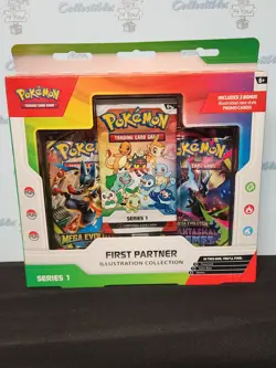 Pokemon Series 1 First Partner Illustration Collection Box Sealed - Image 1