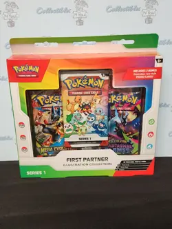 Pokemon Series 1 First Partner Illustration Collection Box Sealed - Image 2