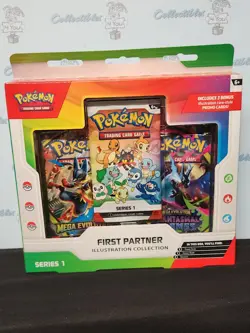 Pokemon Series 1 First Partner Illustration Collection Box Sealed - Image 3